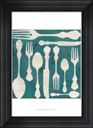 Framed Kitchen Kitsch III Print