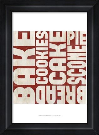 Framed Kitchen Kitsch VI Print