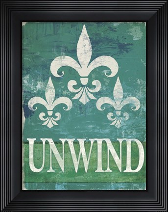 Framed Renew - Unwind II Print