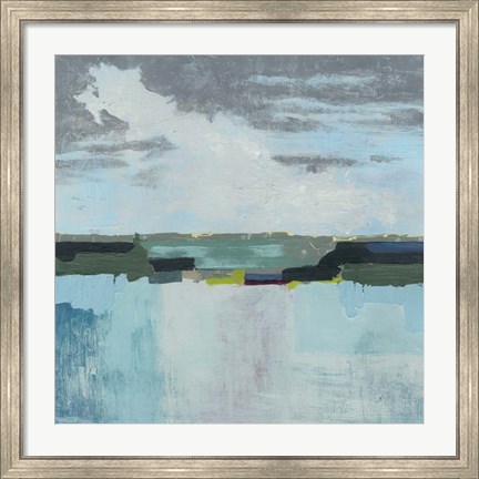 Framed Day at the Sea II Print
