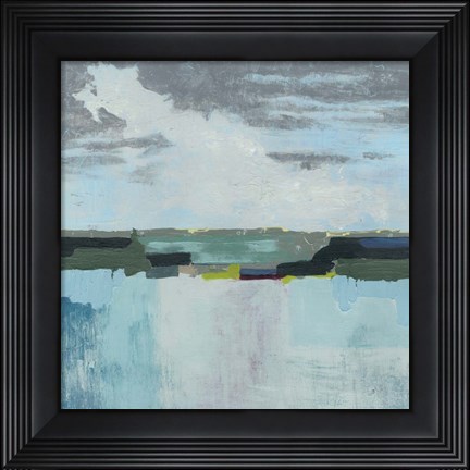 Framed Day at the Sea II Print