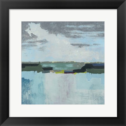 Framed Day at the Sea II Print