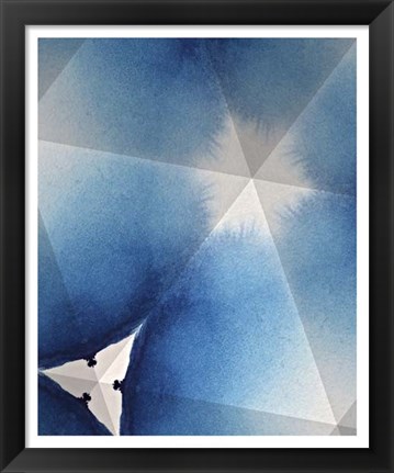 Framed Indigo Daydream I Print