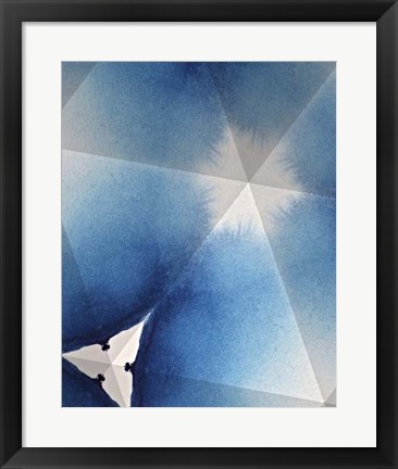 Framed Indigo Daydream I Print