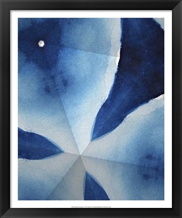 Framed Indigo Daydream V Print