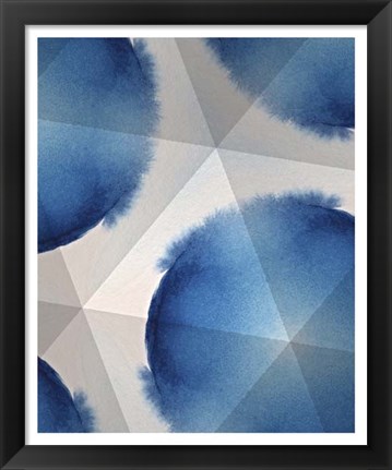 Framed Indigo Daydream VI Print