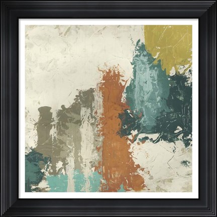 Framed City Signals I Print