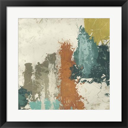 Framed City Signals I Print