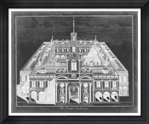 Framed Royal Exchange Print