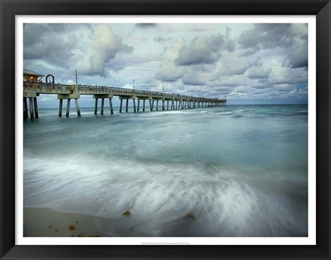 Framed Slow Motion Ocean II Print