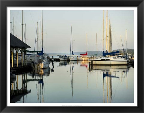 Framed Marina Sundown I Print