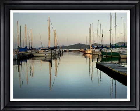 Framed Marina Sundown II Print