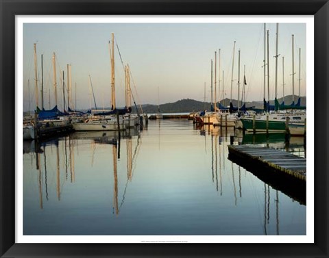 Framed Marina Sundown II Print