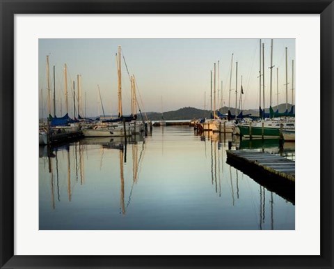 Framed Marina Sundown II Print