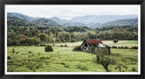 Framed Down on the Farm Print