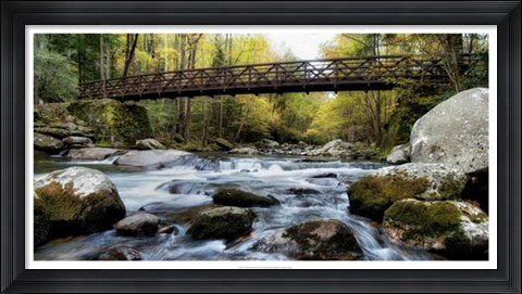 Framed On the Rocks Panorama Print