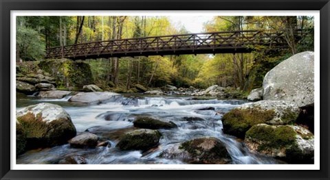 Framed On the Rocks Panorama Print