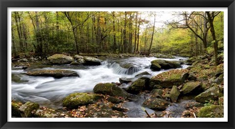 Framed Over Flow Panorama Print