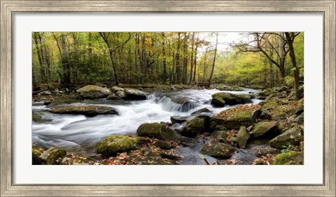 Framed Over Flow Panorama Print
