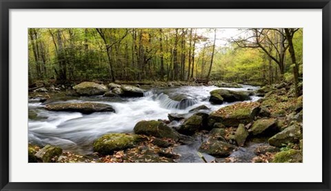 Framed Over Flow Panorama Print