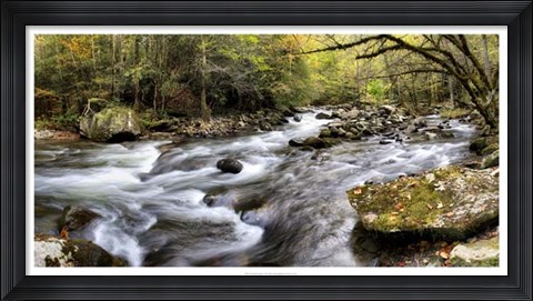 Framed Tremont Panorama I Print