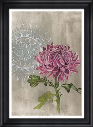 Framed Bohemian Botanical I Print