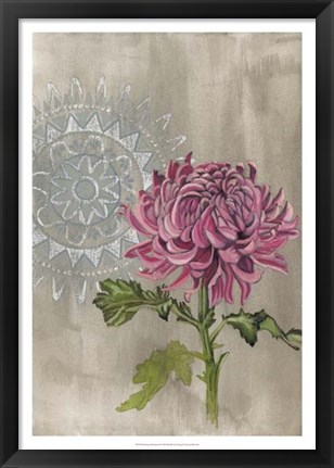 Framed Bohemian Botanical I Print