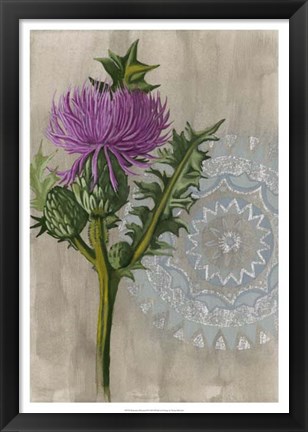 Framed Bohemian Botanical II Print