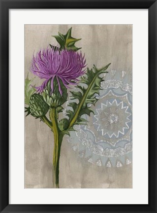 Framed Bohemian Botanical II Print