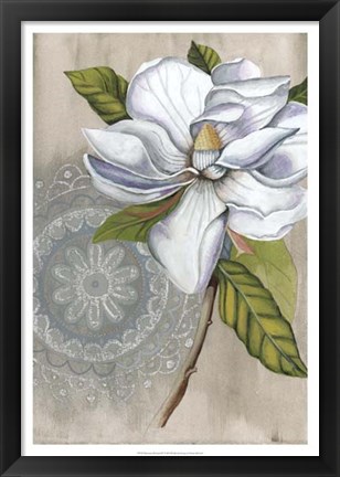 Framed Bohemian Botanical IV Print