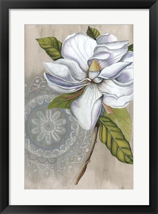 Framed Bohemian Botanical IV Print