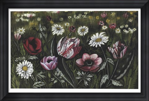 Framed Vintage Garden II Print