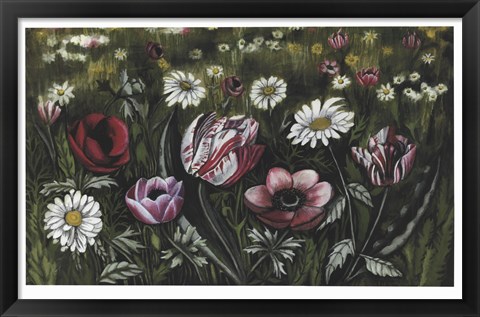 Framed Vintage Garden II Print