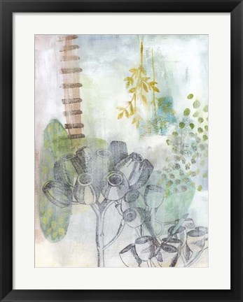 Framed Seed Pod Composition III Print