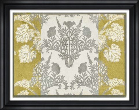 Framed Book Back Design II Print