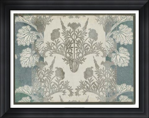 Framed Book Back Design III Print