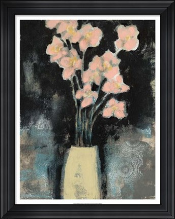 Framed Wildflower Stems I Print