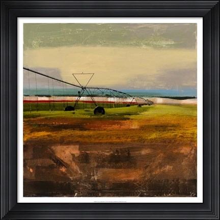 Framed Texas Agriculture Print