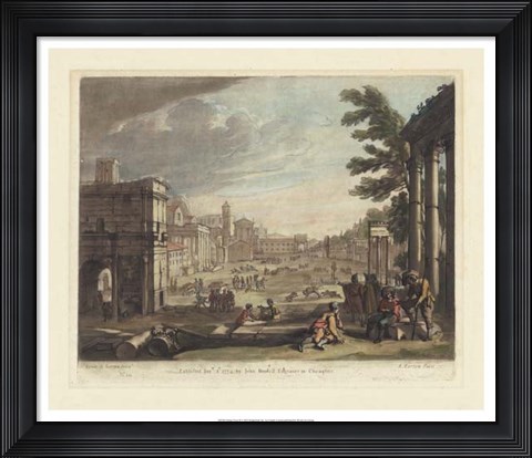 Framed Italian View II Print