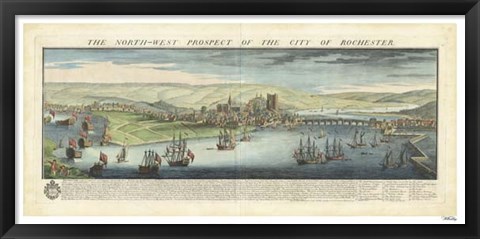 Framed Buck&#39;s View - Rochester Print