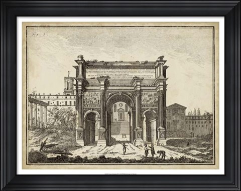 Framed Roman Antiquities III Print