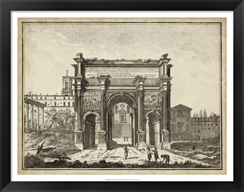 Framed Roman Antiquities III Print