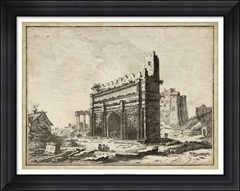 Framed Roman Antiquities IV Print