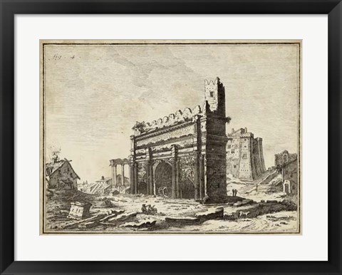 Framed Roman Antiquities IV Print