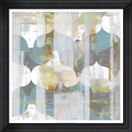 Framed Arabesque Abstract I Print