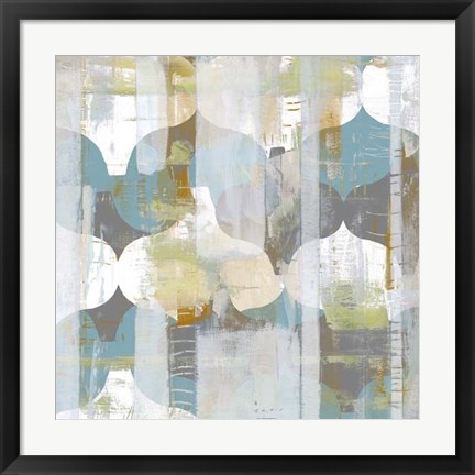 Framed Arabesque Abstract I Print