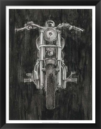 Framed Steel Horse II Print