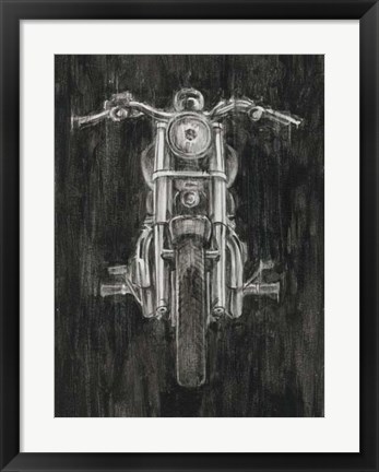 Framed Steel Horse II Print