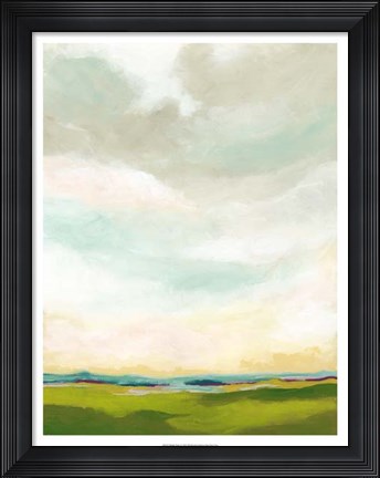 Framed Bright Vista I Print