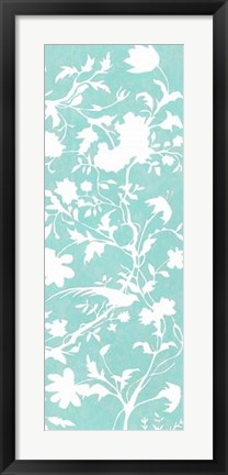 Framed Graphic Chinoiserie II Print